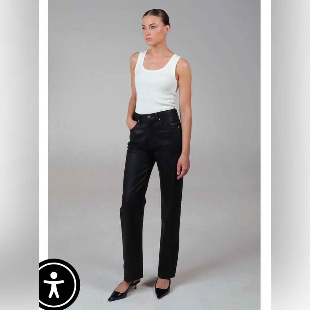 🌿 ETICA Classic Black Women's Jeans🌿